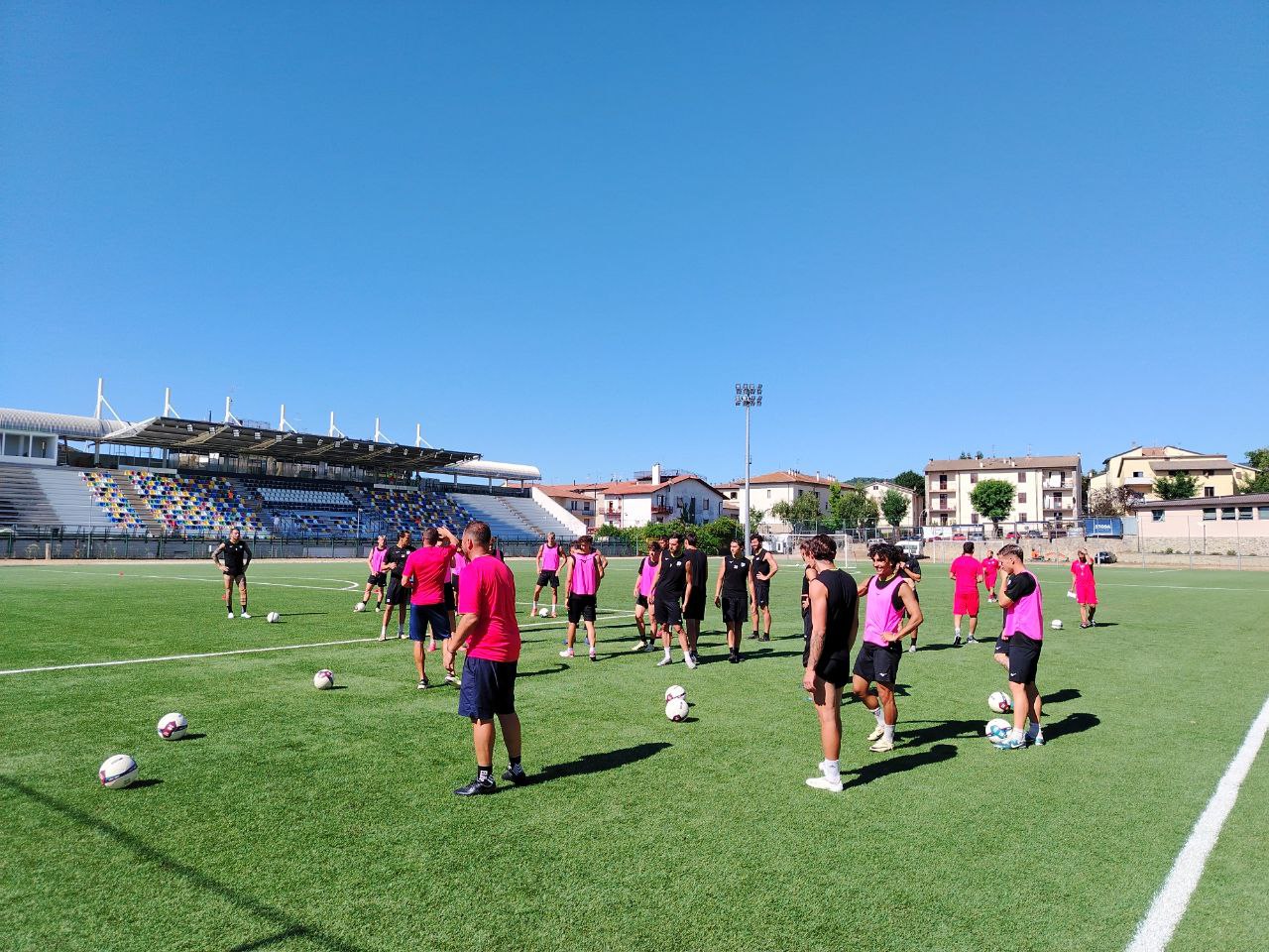 Sabato test a porte chiuse con la Ternana