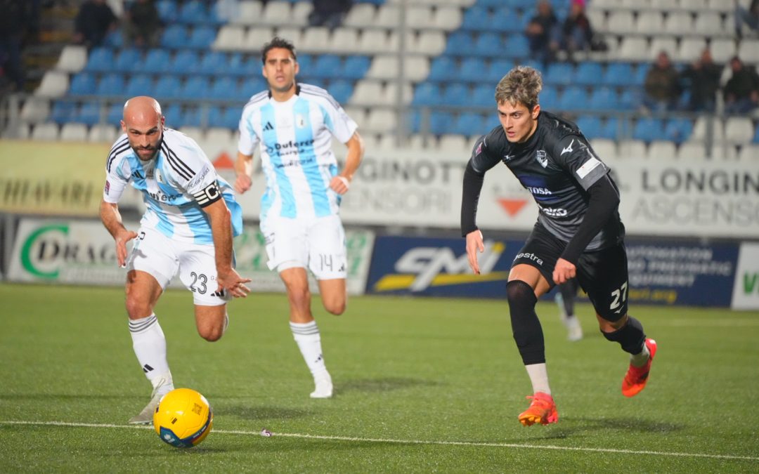 La capolista Virtus Entella non fa sconti alla Pianese: finisce 2-0 al Comunale di Chiavari