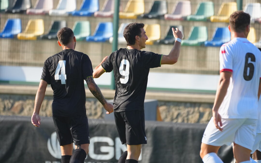 Larga vittoria nel primo test precampionato. La Pianese supera 4-0 il Grosseto
